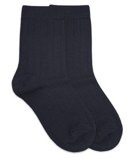 Jefferies Socks Boys School Uniform Rib Crew Socks 1 Pair