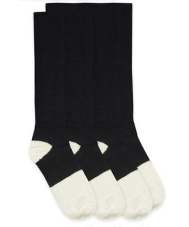 Jefferies Socks Mens Health Crew Socks 3 Pair Pack