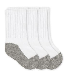Jefferies Socks Baby Seamless Sport Crew Half Cushion Socks 3 Pair Pack