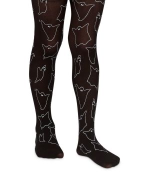 Jefferies Socks Girls Halloween Costume Stripe Nylon Tights 2 Pack 