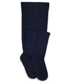 Jefferies Socks Girls School Uniform Classic  Rib Tights