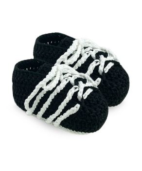 Jefferies Socks Baby Boys Soccer Cleats Crochet Bootie Crib Shoes 1 Pair