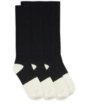 Jefferies Socks Mens Health Crew Socks 3 Pair Pack