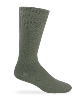 Jefferies Socks Mens Military Combat Cotton Crew Boot Socks 3 Pair Pack
