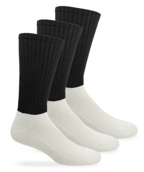 Jefferies Socks Mens Military Acrylic Health Boot Crew Socks 3 Pair Pack  