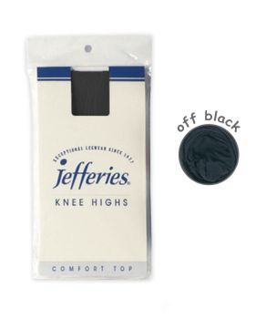Jefferies Socks Womens Sheer Nylon Knee High Trouser Socks 1 Pair