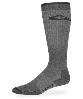 Drake Mens 70% Merino Wool Crew Boot Socks 2 Pair Pack