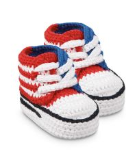 Jefferies Socks Baby Sneaker Crochet Bootie Crib Shoes 1 Pair