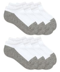 Jefferies Socks Girls and Boys School Uniform Seamless Sport Low Cut Socks 6 Pair Pack