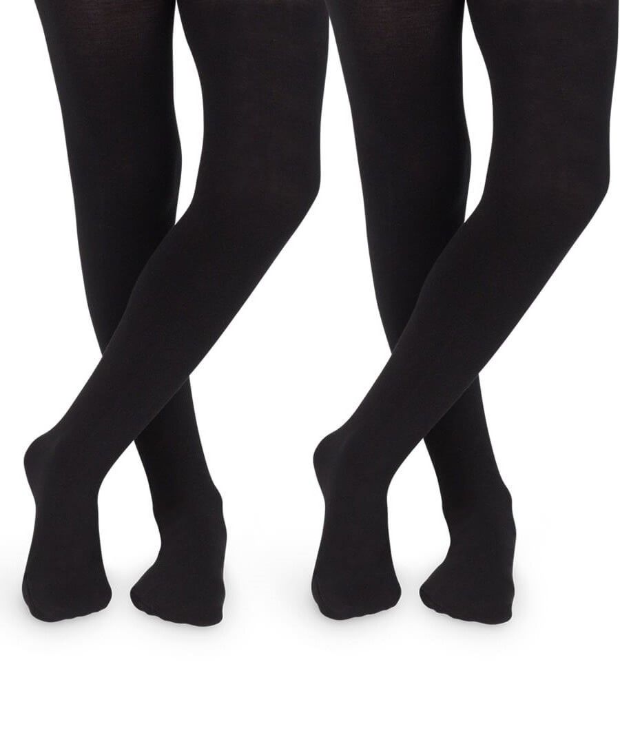 Jefferies Socks Pima Cotton Tights 2 Pair Pack