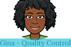 Meet Gina Socks in Stock Quality Control Manager