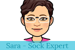Meet Sara Socks in Stock Sock Expert